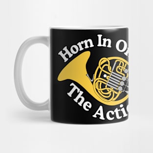 Horn In On The Action Mug